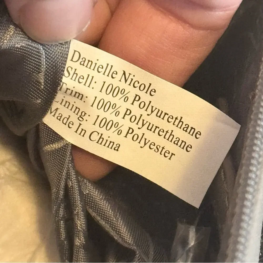 Danielle Nicole Women's Gray Adjustable Strap Alexa Mini Tote Crossbody Bags NWT - Picture 12 of 12